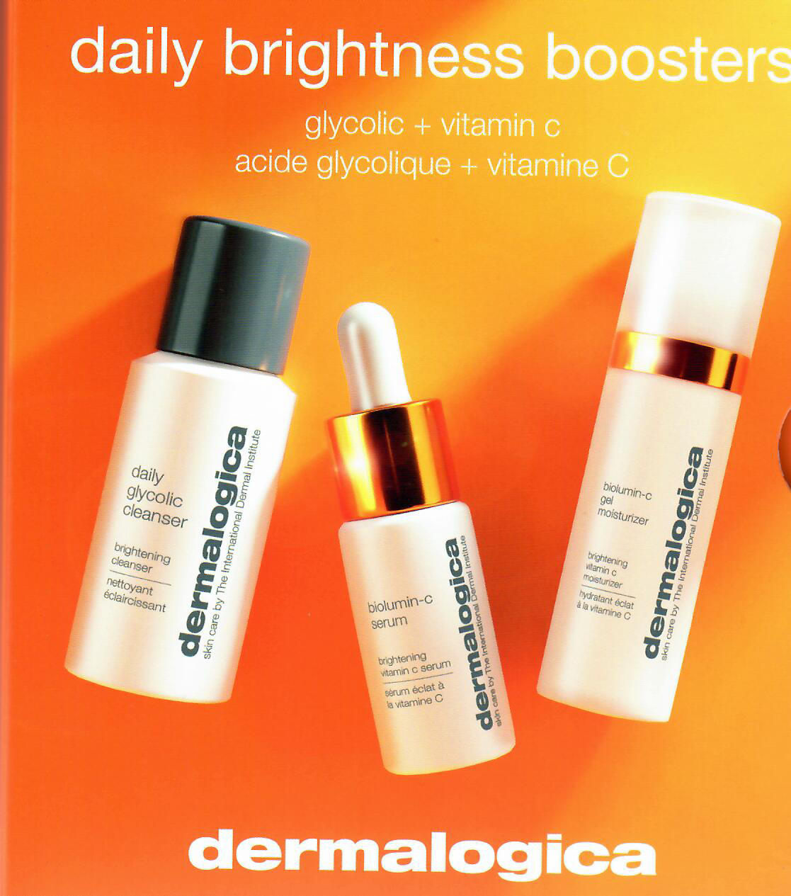 Dermalogica daily brightness boosters Set