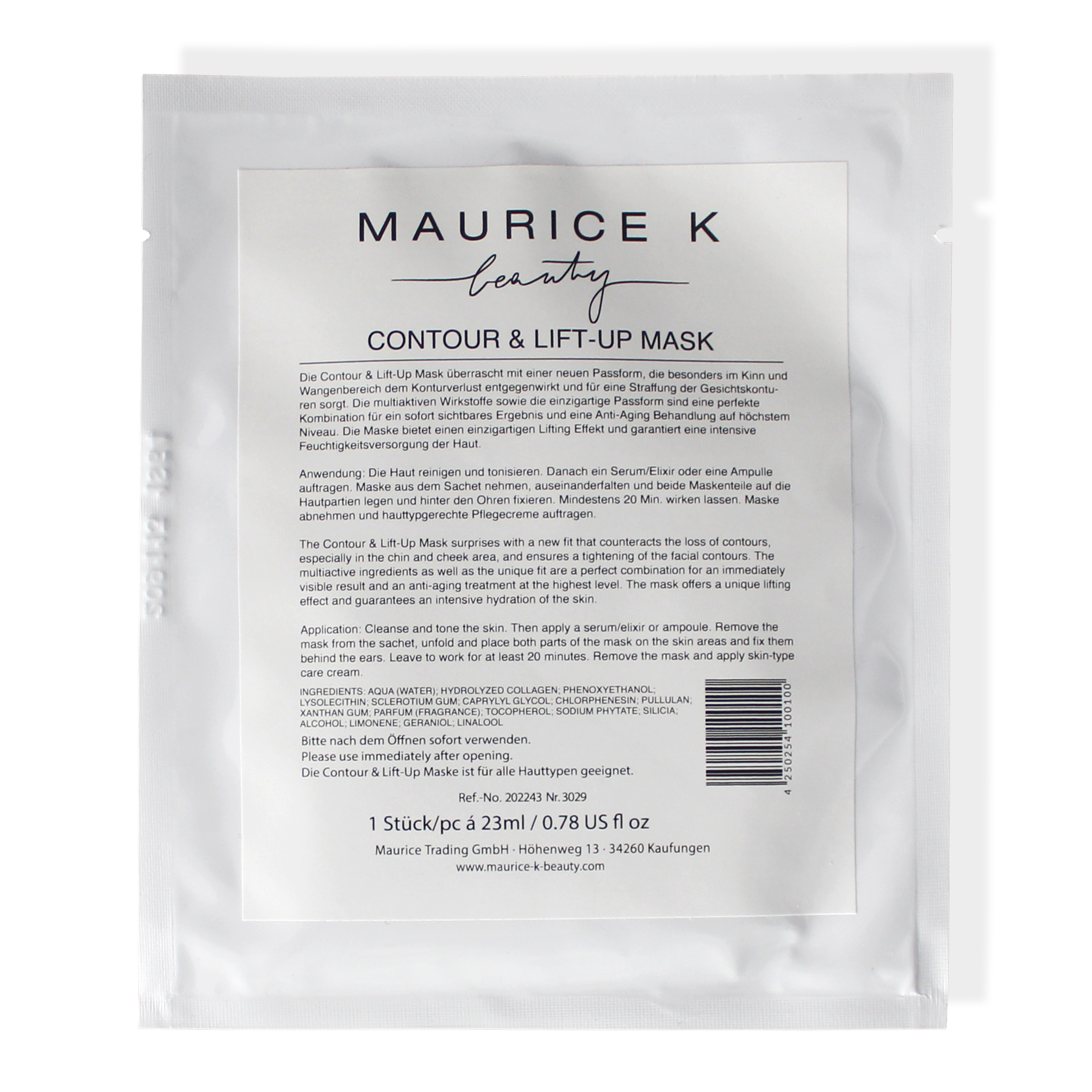 Maurice K Beauty Contour & Lift-up Mask 1 Stück